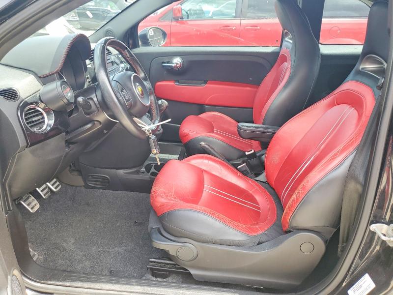 2012 Fiat 500 VIN 3C3CFFFH7CT291040 COPART salvage auction — MINOR DENT/SCRATCHES, TX - SALVAGE VEHICLE TITLE, sold $1,100 on 2026-09-23 (photo 7)