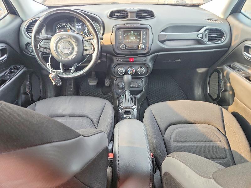 2017 Jeep Renegade VIN ZACCJBBB9HPG09453 COPART salvage auction — FRONT END, Ct - Cert Of Title-Salvage, sold $600 on 2026-08-21 (photo 8)