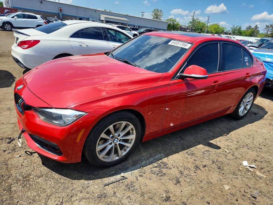2016 BMW 3er VIN WBA8A3C51GK551414 COPART salvage auction — MINOR DENT/SCRATCHES, Ct - Certificate Of Title, sold $1,250 on 2026-08-21 (photo 1)