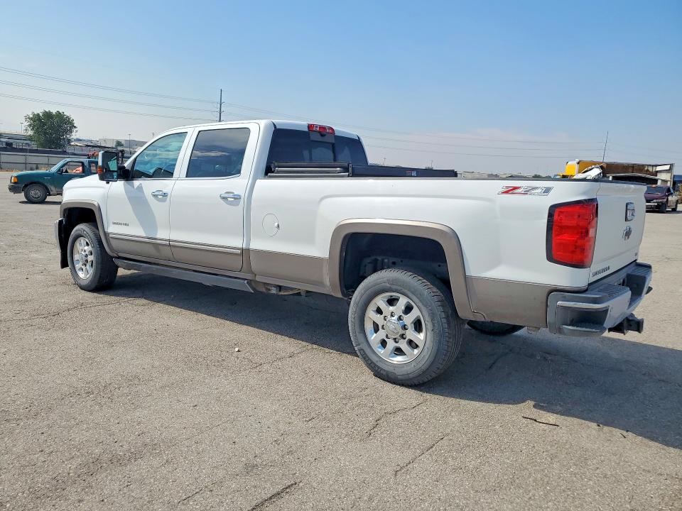 2015 Chevrolet Silverado 3500 VIN 1GC4K0E83FF130256 COPART salvage auction — FRONT END, UT - SALVAGE CERTIFICATE, sold $16,100 on 2026-08-31 (photo 2)