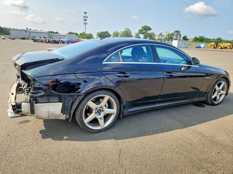 2008 Mercedes-benz Cls-class VIN WDDDJ77X18A126857 COPART salvage auction — REAR END, NY - MV-907A SALVAGE CERTIFICATE, sold $2,700 on 2026-08-19 (photo 3)