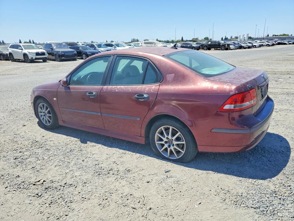 2004 Saab 9-3 VIN YS3FD49Y241041821 COPART salvage auction — FRONT END, CA - DIS/DLR/EXP ONLY CLEAN TITLE, sold $100 on 2026-08-18 (photo 2)