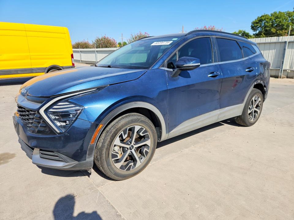 2024 Kia Sportage VIN KNDPVCDG9R7134597 COPART salvage auction — REAR END, TX - CERTIFICATE OF TITLE, sold $11,300 on 2026-08-20 (photo 1)