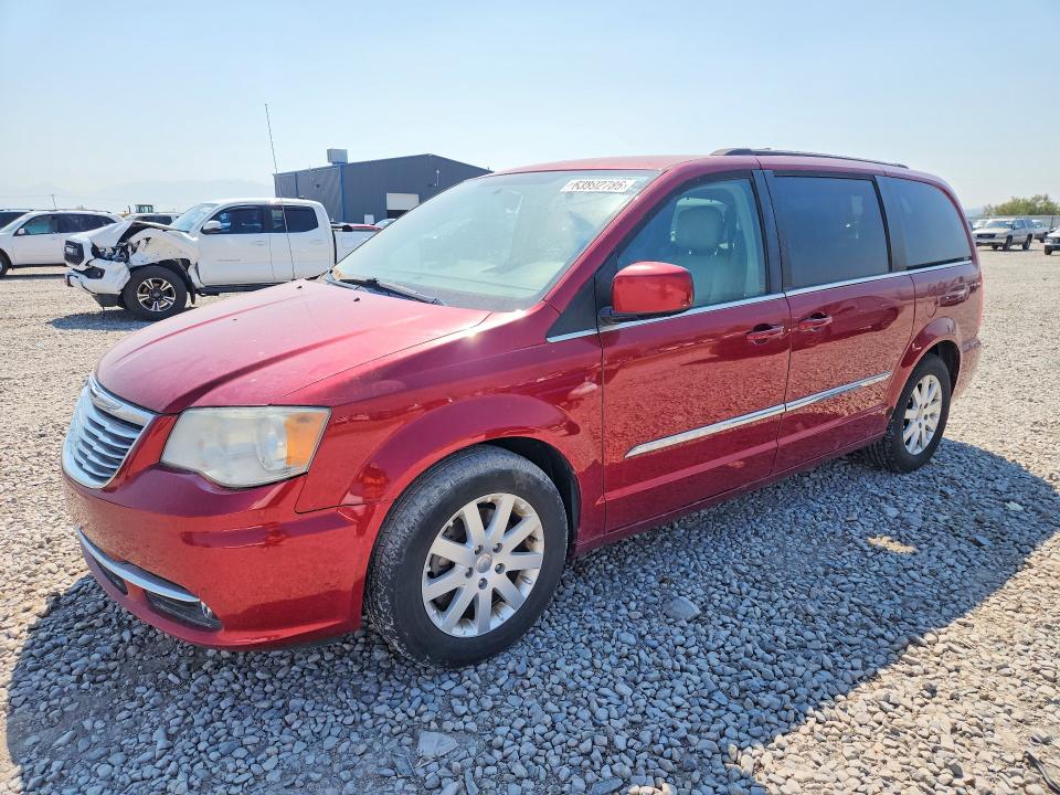 2013 Chrysler Town & country VIN 2C4RC1BG3DR540937 COPART salvage auction — MECHANICAL, Ut - Certificate Of Title, sold $600 on 2026-08-21 (photo 1)