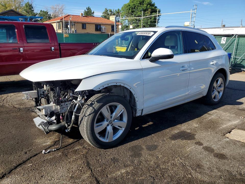 2019 Audi Q5 VIN WA1BNAFY2K2031927 COPART salvage auction — FRONT END, Co - Public - Salvage Title, sold $7,200 on 2026-08-27 (photo 1)