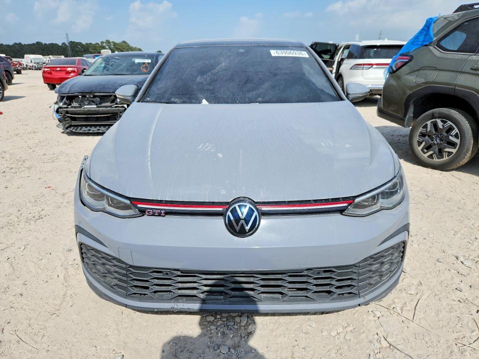 2023 Volkswagen Gti VIN WVW2A7CD3PW148549 COPART salvage auction — FRONT END, Tx - Salvage Vehicle Title, sold $11,000 on 2026-08-11 (photo 5)
