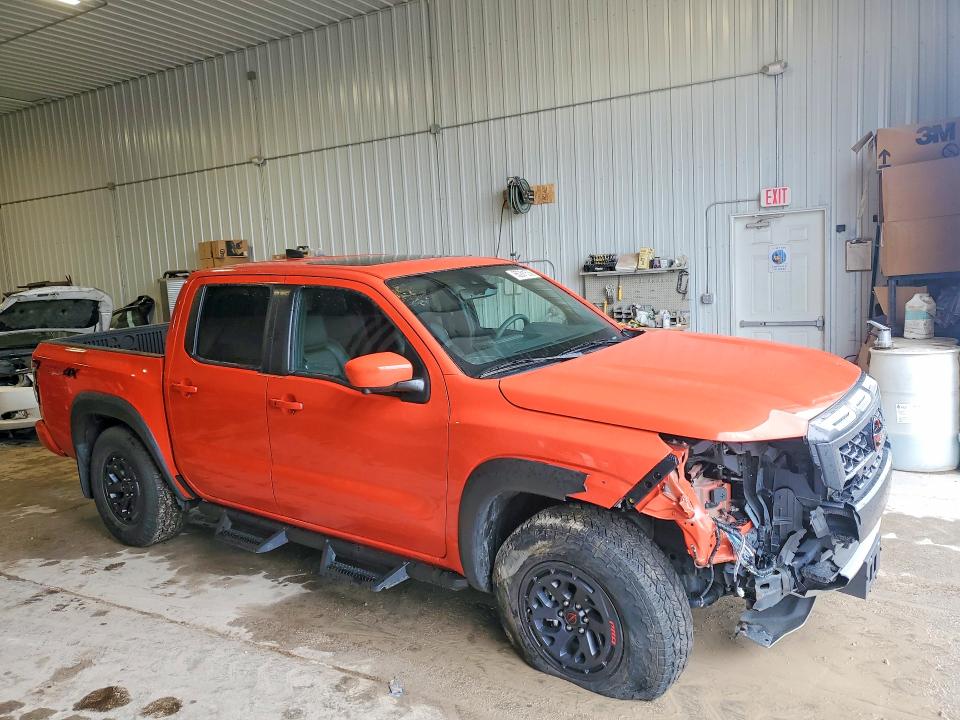 2025 Nissan Frontier VIN 1N6ED1EK2SN616053 COPART salvage auction — FRONT END, IA - CERTIFICATE OF TITLE, sold $17,300 on 2026-09-04 (photo 4)