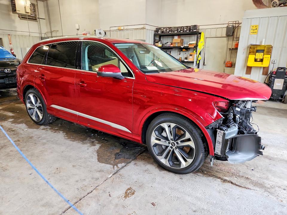 2023 Audi Q7 VIN WA1VXBF72PD012715 COPART salvage auction — FRONT END, Salvage Title, sold $25,000 on 2026-08-25 (photo 4)