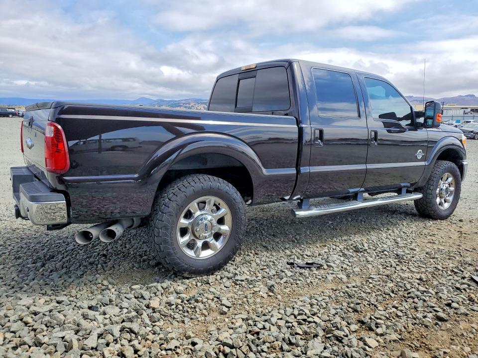 2014 Ford F-250 super duty VIN 1FT7W2BT1EEA02804 COPART salvage auction — VANDALISM, CA - SALVAGE CERTIFICATE, sold $10,200 on 2026-09-10 (photo 3)