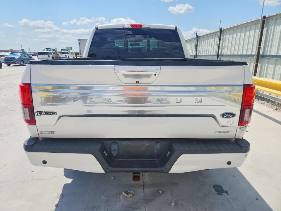 2018 Ford F-150 VIN 1FTEW1EG1JFB44123 COPART salvage auction — FRONT END, Tx - Salvage Vehicle Title, sold $14,300 on 2026-09-04 (photo 6)