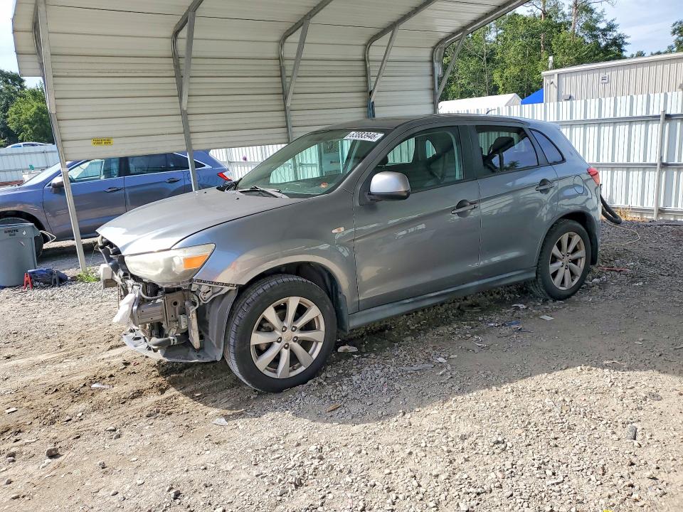 2013 Mitsubishi Outlander VIN 4A4AP3AU8DE020386 COPART salvage auction — FRONT END, Ga - Cert Of Title-Salvage, sold $875 on 2026-08-25 (photo 1)