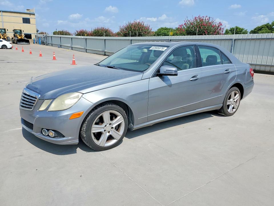 2010 Mercedes-benz E-class VIN WDDHF5GB9AA051083 COPART salvage auction — MECHANICAL, TX - CERTIFICATE OF TITLE, sold $600 on 2026-08-13 (photo 1)