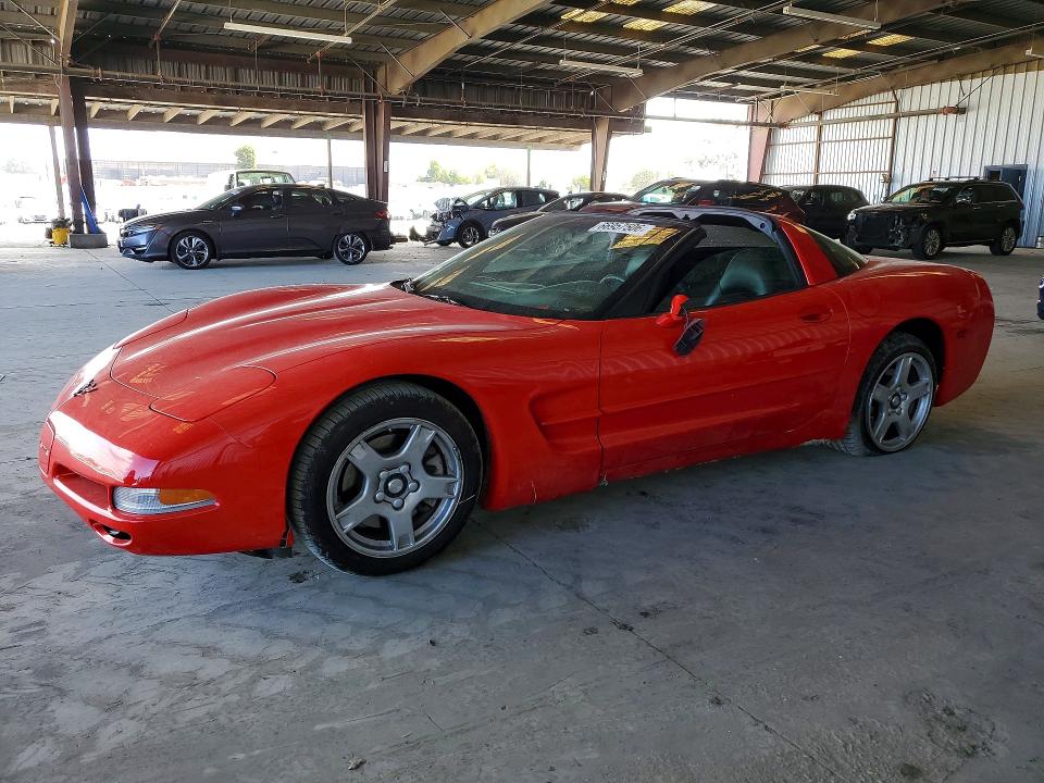 1997 Chevrolet Corvette VIN 1G1YY22G3V5105958 — COPART salvage auction photo
