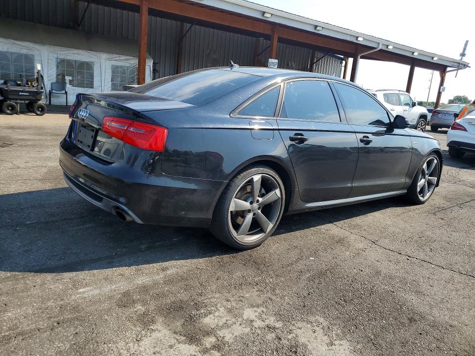 2014 Audi A6 VIN WAUHGAFC5EN079162 COPART salvage auction — FRONT END, Salvage Title, sold $1,350 on 2026-09-08 (photo 3)