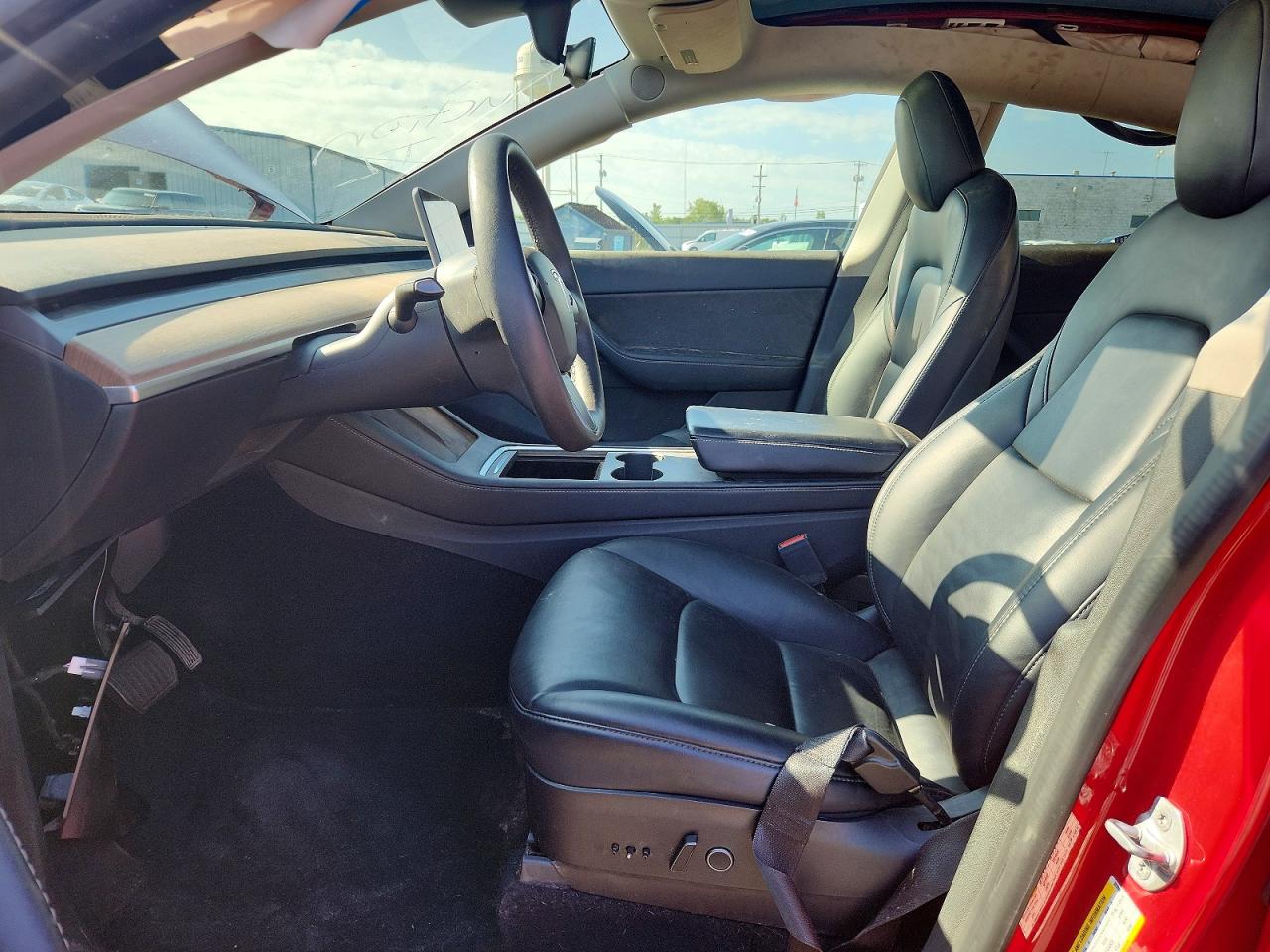 2022 Tesla Model y VIN 7SAYGDEE8NF325940 COPART salvage auction — Front End, MD - CERTIFICATE OF TITLE, sold $11,500 on 2026-09-18 (photo 7)
