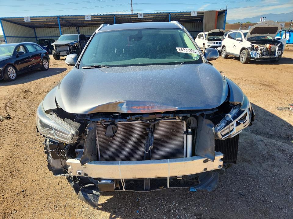 2019 Infiniti Qx60 VIN 5N1DL0MM4KC528238 COPART salvage auction — FRONT END, CO - SALVAGE TITLE, sold $3,750 on 2026-08-31 (photo 5)