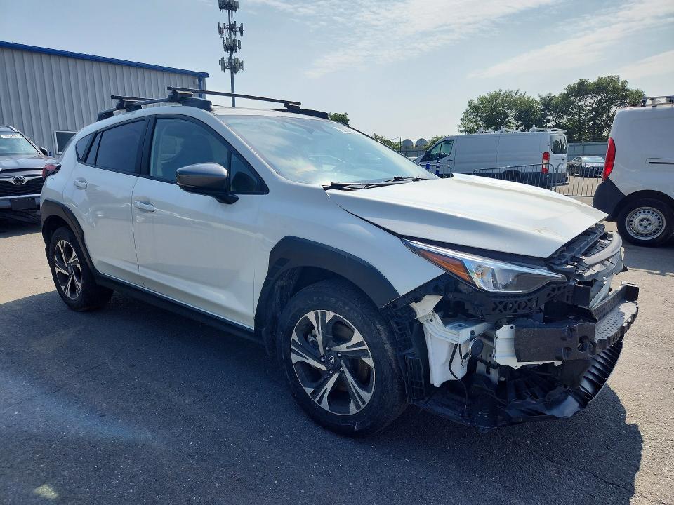 2024 Subaru Crosstrek VIN JF2GUADCXR8905651 COPART salvage auction — FRONT END, CA - DIS/DLR/EXP ONLY CLEAN TITLE, sold $10,500 on 2026-08-13 (photo 4)