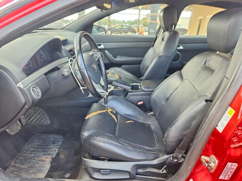 2009 Pontiac G8 VIN 6G2ER57759L185788 COPART salvage auction — FRONT END, Al - Cert Of Title-Salvage Title, sold $300 on 2026-09-02 (photo 7)