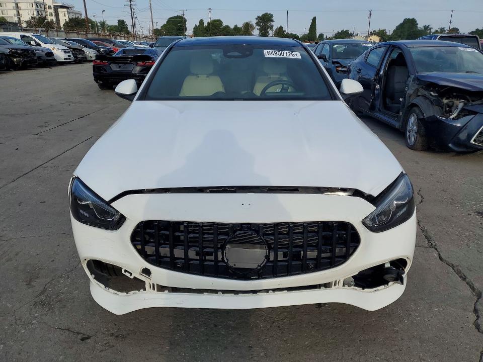 2023 Mercedes-benz C-klasse VIN W1KAF4GB7PR096965 COPART salvage auction — FRONT END, Az - Dis/Dlr/Exp Only Salvage Title (P), sold $13,900 on 2026-08-19 (photo 5)