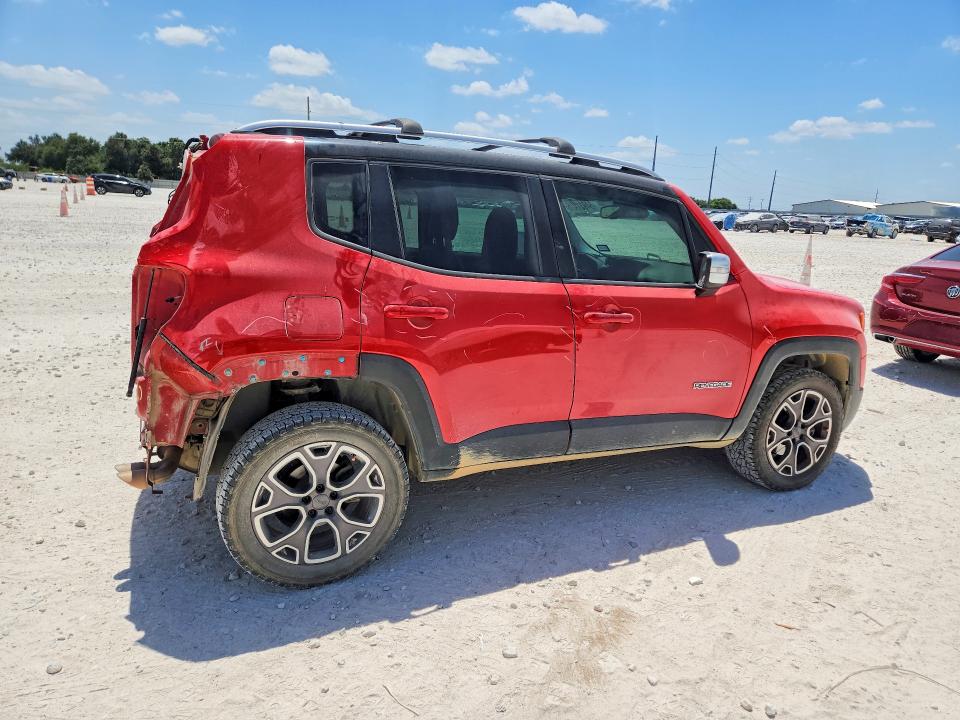 2015 Jeep Renegade VIN ZACCJBDT6FPB32645 COPART salvage auction — REAR END, Salvage Title, sold $1,600 on 2026-08-20 (photo 3)