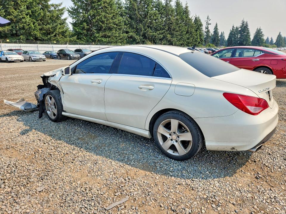 2015 Mercedes-benz Cla-klasse VIN WDDSJ4EB8FN176562 COPART salvage auction — FRONT END, Wa - Bill Of Sale, sold $1,600 on 2026-08-07 (photo 2)