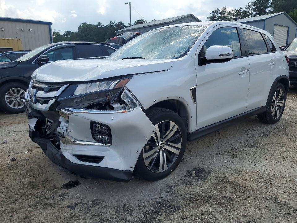 2025 Mitsubishi Outlander sport VIN JA4ARUAUXSU007238 — COPART salvage auction photo
