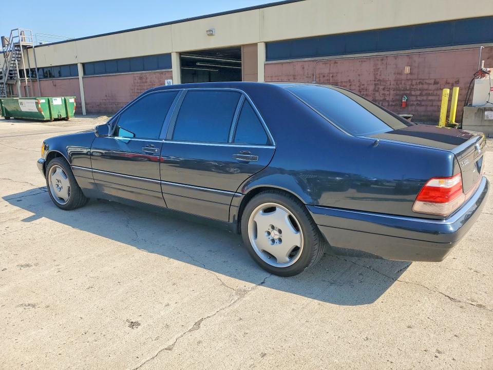 1996 Mercedes-benz S class VIN WDBGA51E7TA302577 COPART salvage auction — NORMAL WEAR, TN - CERTIFICATE OF TITLE, sold $8,800 on 2026-08-10 (photo 2)