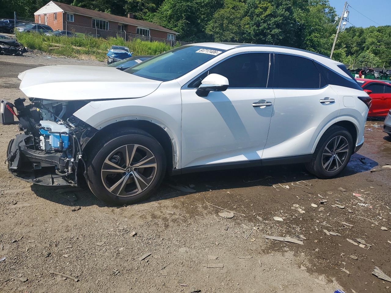 2023 Lexus RX 350h VIN 2T2BBMCAXPC021822 — COPART salvage auction photo