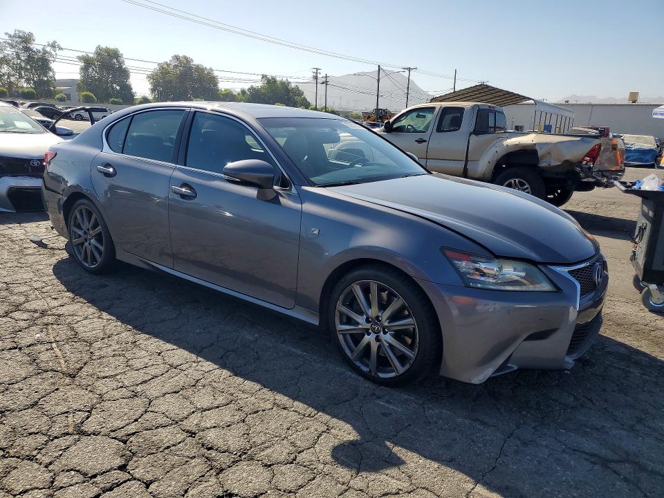 2015 Lexus Gs VIN JTHBE1BL2FA016466 COPART salvage auction — REAR END, Ca - Salvage Certificate, sold $3,700 on 2026-08-29 (photo 4)