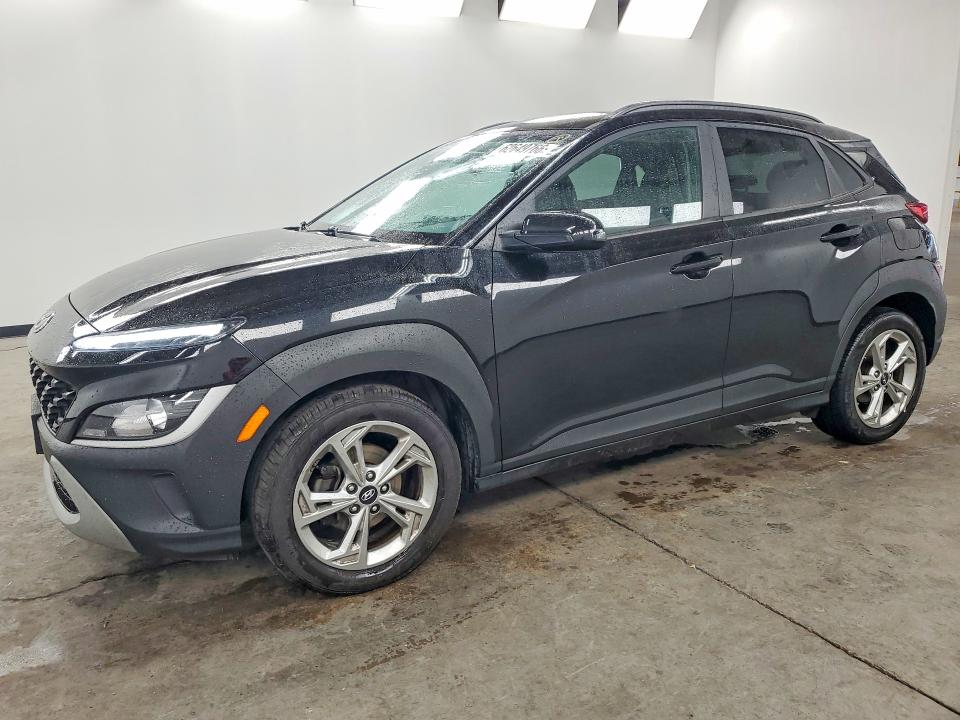 2023 Hyundai Kona VIN KM8K62AB6PU971201 COPART salvage auction — SIDE, TX - CERTIFICATE OF TITLE, sold $7,100 on 2026-08-17 (photo 1)
