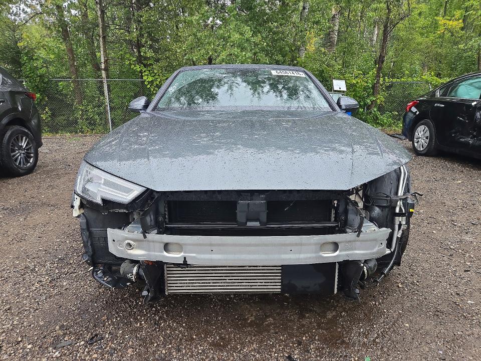 2018 Audi A4 VIN WAUENAF4XJA100137 COPART salvage auction — FRONT END, ON - PERMIT NO BRAND - UNFIT, sold $8,100 on 2026-09-08 (photo 5)