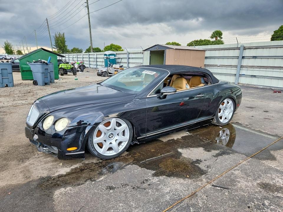 2008 Bentley Continental VIN SCBDR33W08C052265 — COPART salvage auction photo