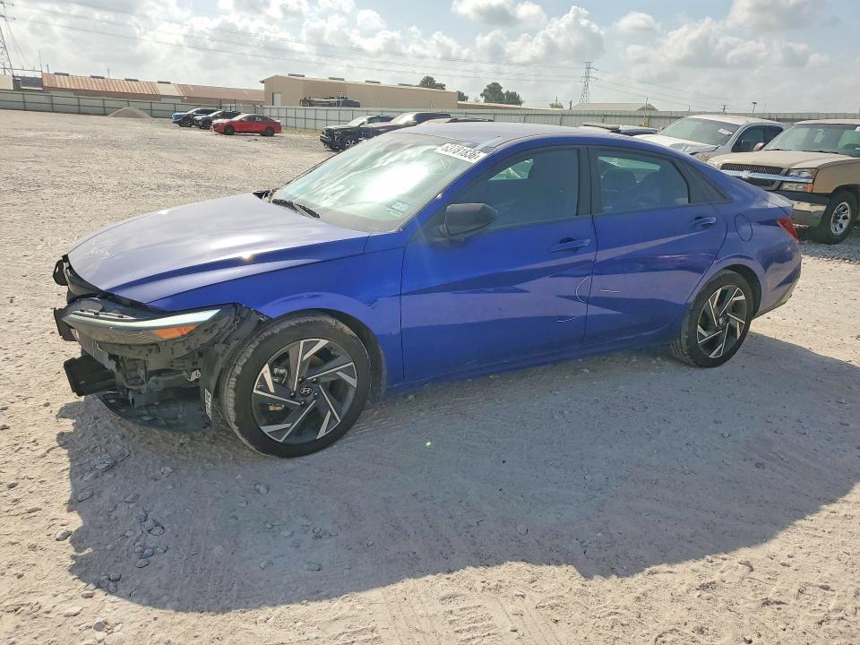 2025 Hyundai Elantra VIN KMHLM4DG9SU058907 — COPART salvage auction photo