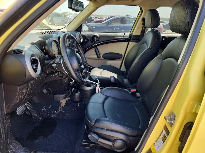 2012 Mini Cooper VIN WMWZC3C56CWL85473 COPART salvage auction — REAR END, Tx - Salvage Vehicle Title, sold $675 on 2026-08-27 (photo 7)