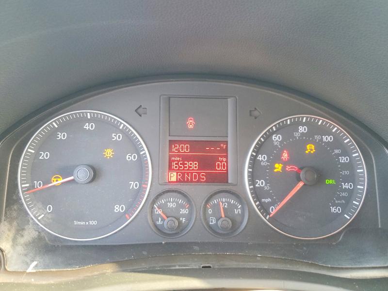 2008 Volkswagen Jetta VIN 3VWRM71K18M058919 COPART salvage auction — SIDE, TX - SALVAGE VEHICLE TITLE (P), sold $125 on 2026-08-19 (photo 9)