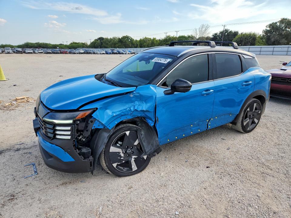 2025 Nissan Kicks VIN 3N8AP6DA0SL406313 — COPART salvage auction photo