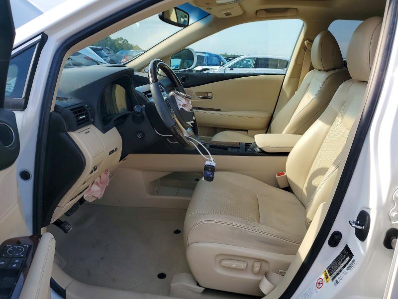 2015 Lexus Rx 350 VIN 2T2ZK1BA6FC174744 COPART salvage auction — FRONT END, Tx - Salvage Vehicle Title, sold $7,000 on 2026-08-25 (photo 7)
