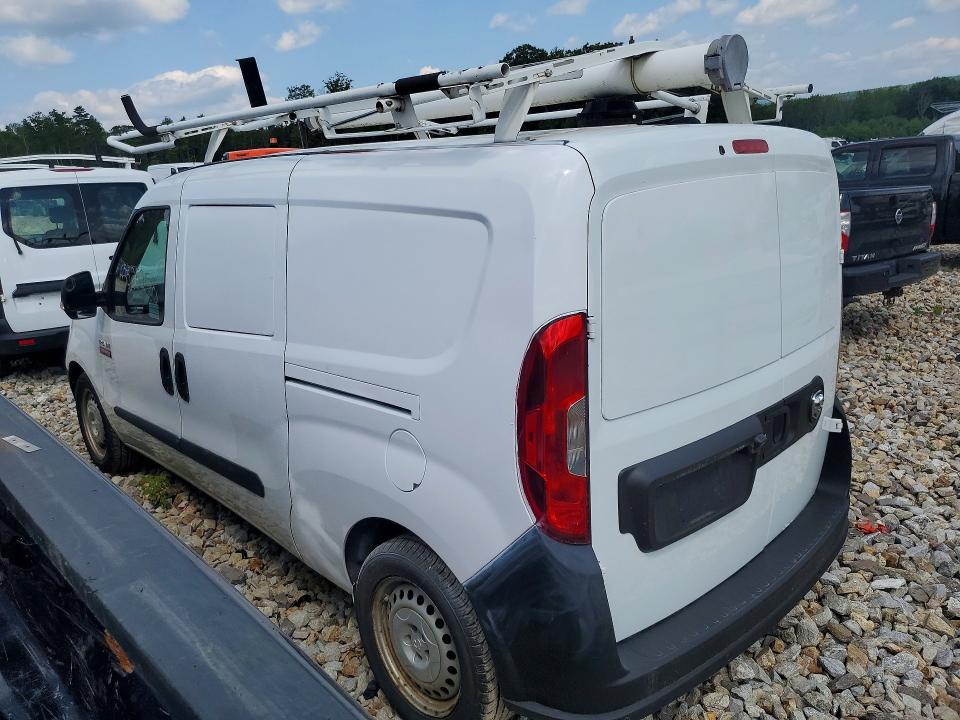 2016 Ram Promaster city VIN ZFBERFATXG6B14611 COPART salvage auction — FRONT END, MA - CERTIFICATE OF TITLE, sold $1,150 on 2026-08-13 (photo 2)