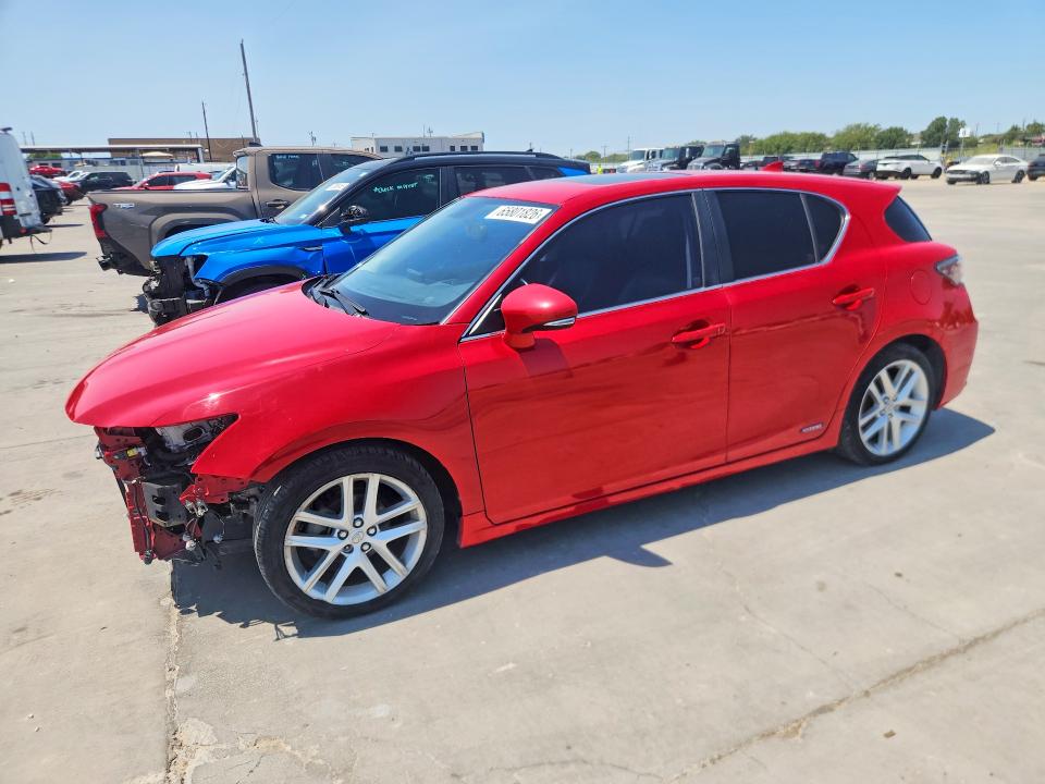 2017 Lexus Ct 200h VIN JTHKD5BH7H2291396 — COPART salvage auction photo