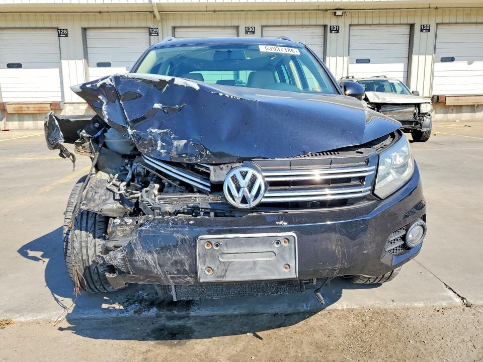 2012 Volkswagen Tiguan VIN WVGAV7AX2CW530039 COPART salvage auction — FRONT END, Ky - Bill Of Sale/Part Only/No Titl, sold $300 on 2026-08-17 (photo 5)