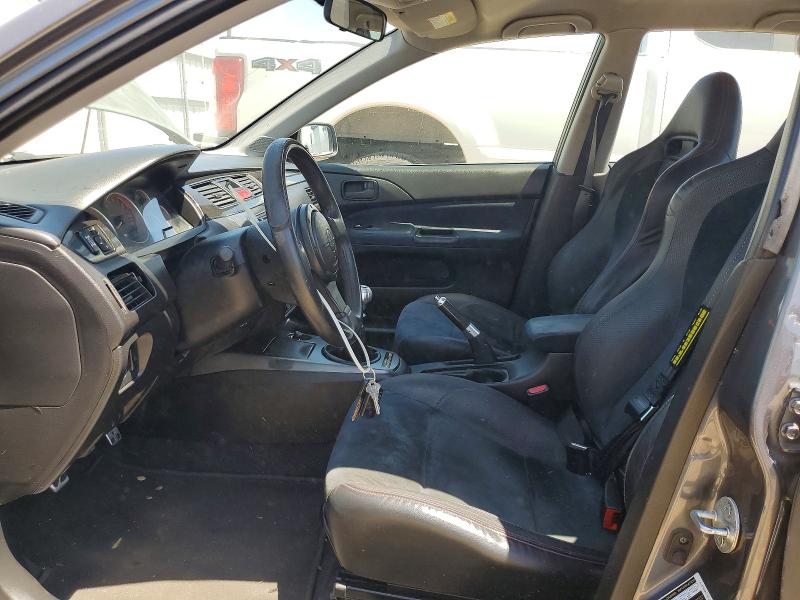 2006 Mitsubishi Lancer evolution VIN JA3AH86C86U066275 COPART salvage auction — FRONT END, CA - DIS/DLR/EXP ONLY CLEAN TITLE, sold $14,100 on 2026-08-18 (photo 7)