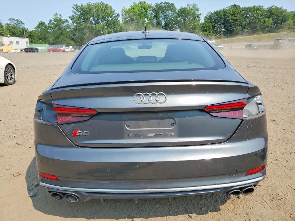 2018 Audi Rs5 VIN WAUC4CF53JA063799 COPART salvage auction — FRONT END, Ny - Mv-907A Salvage Certificate, sold $10,200 on 2026-08-17 (photo 6)