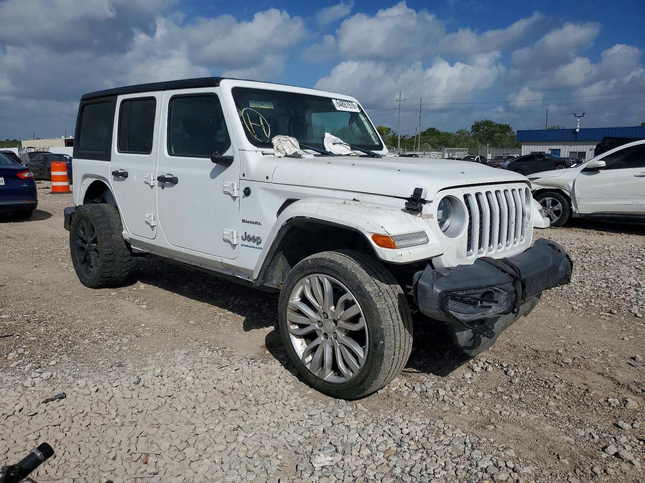 2023 Jeep Wrangler / VIN 1C4JJXP66PW642489 COPART salvage auction — Front End, CA - CERTIFICATE OF TITLE (P), sold $8,000 on 2026-08-27 (photo 4)