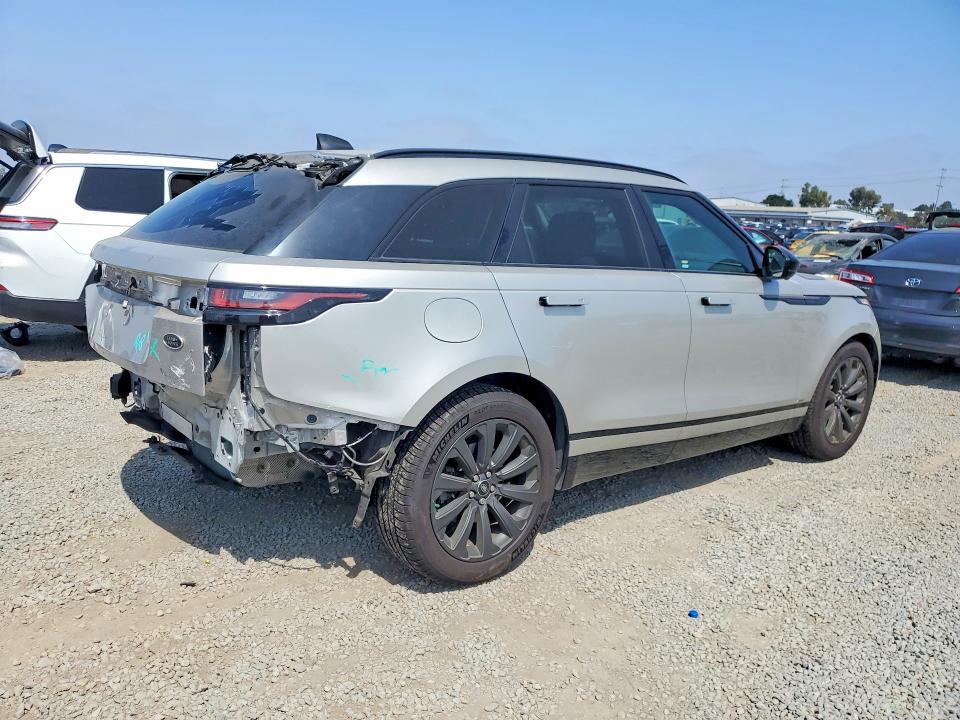2019 Land rover Range rover velar VIN SALYM2EV2KA787613 COPART salvage auction — REAR END, Ca - Salvage Certificate, sold $13,700 on 2026-08-28 (photo 3)