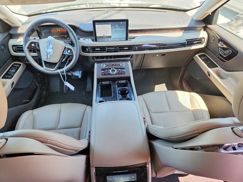 2021 Lincoln Aviator VIN 5LM5J7WC5MGL14424 COPART salvage auction — FRONT END, Al - Cert Of Title-Salvage Title, sold $675 on 2026-09-21 (photo 8)