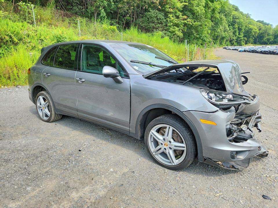 2017 Porsche Cayenne VIN WP1AA2A20HKA90181 COPART salvage auction — FRONT END, Ny - Mv-907A Salvage Certificate, sold $1,900 on 2026-08-27 (photo 4)