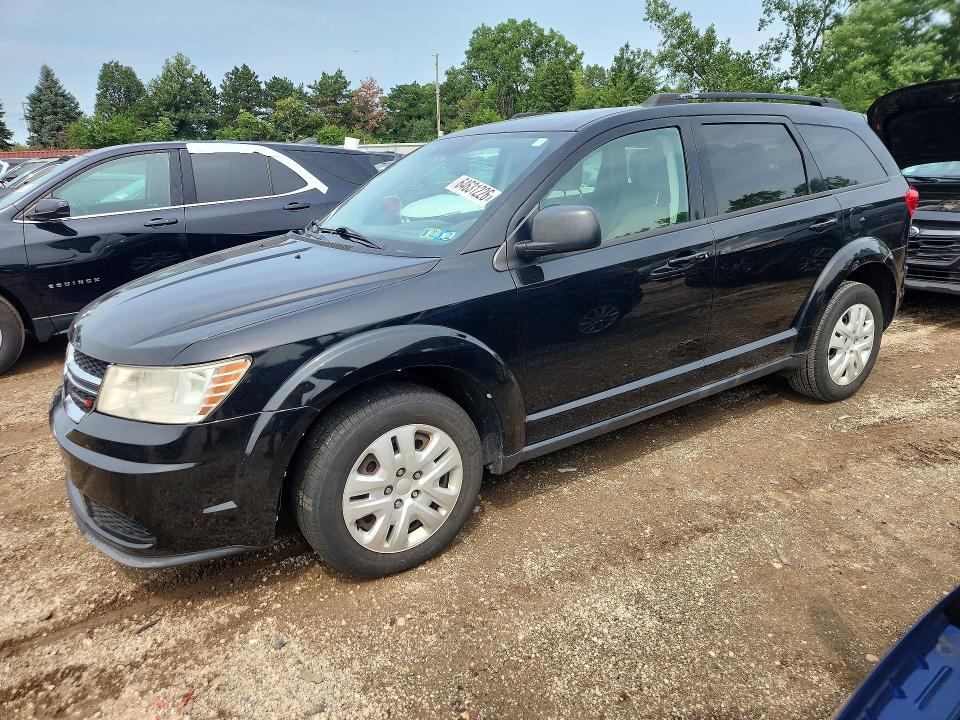 2014 Dodge Journey VIN 3C4PDDAGXET189093 COPART salvage auction — MINOR DENT/SCRATCHES, Il - Certificate Of Title, sold $1,100 on 2026-09-02 (photo 1)