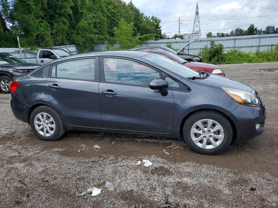 2012 Kia Rio VIN KNADM4A32C6087193 COPART salvage auction — VANDALISM, ON - PERMIT NO BRAND - UNFIT, sold $325 on 2026-09-10 (photo 4)