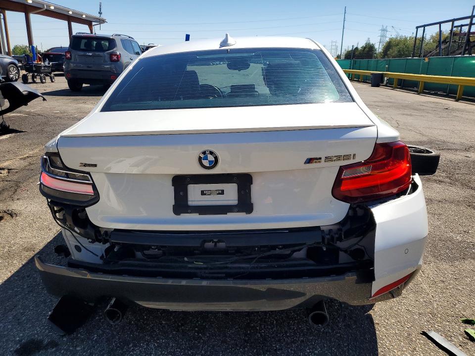 2016 BMW M235i VIN WBA1J9C58GV696176 COPART salvage auction — FRONT END, CO - DIS/DLR/EXP ONLY CLEAN TITLE, sold $1,550 on 2026-08-20 (photo 6)
