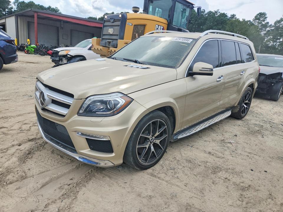 2013 Mercedes-benz Gl-klasse VIN 4JGDF7DE5DA244124 — COPART salvage auction photo
